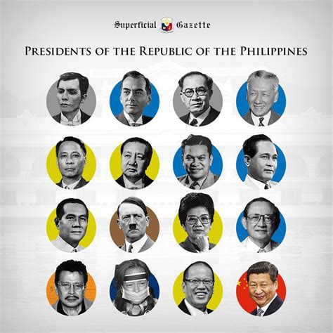 17 president of the philippines in order with pictures